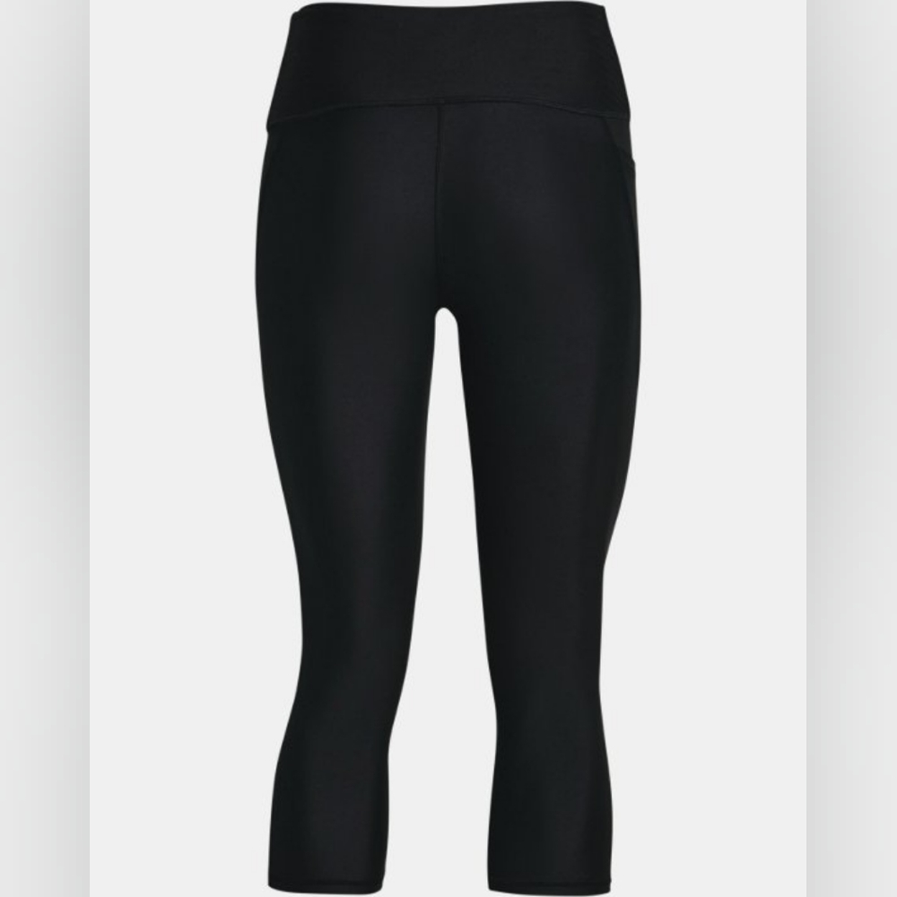NWT Under armor Compression high rise crop leggings capris black size Sm - Picture 5 of 13